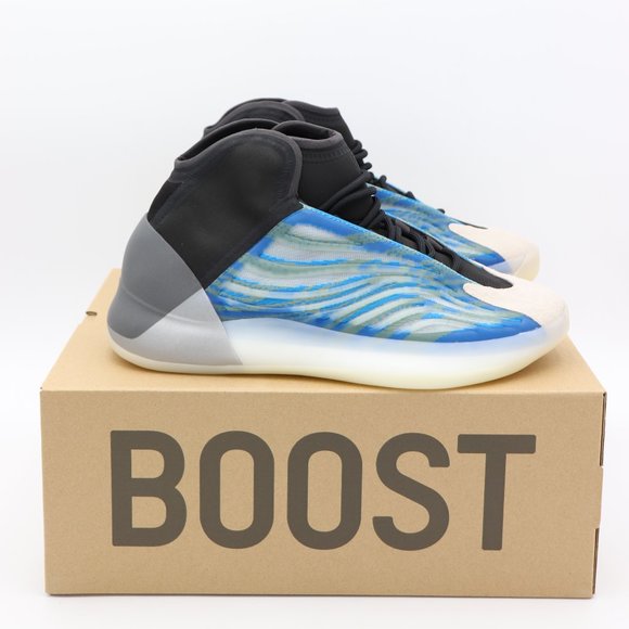 NIB ADIDAS YEEZY QUANTUM Frozen Blue Sneakers main image 6